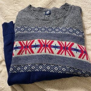 EUC Route 66 Winter Knit Crewneck Sweater